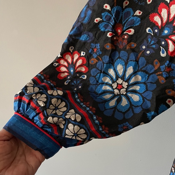 Farm Rio Button Front Mini Dress - Picture 7 of 9